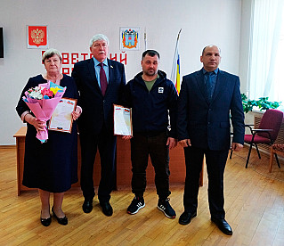 Жители Советского района отмечены за активное участие в развитии Ростовской области