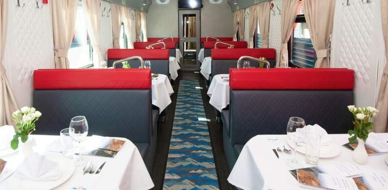 В России запустят туристический поезд с вагоном-спа и сауной