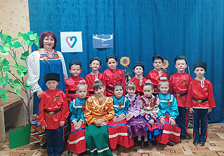 Обливские дошкольники узнают казачьи традиции в детском саду