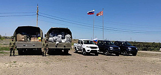 Военно-техническая помощь доставлена военнослужащим именного подразделения Ростовской области