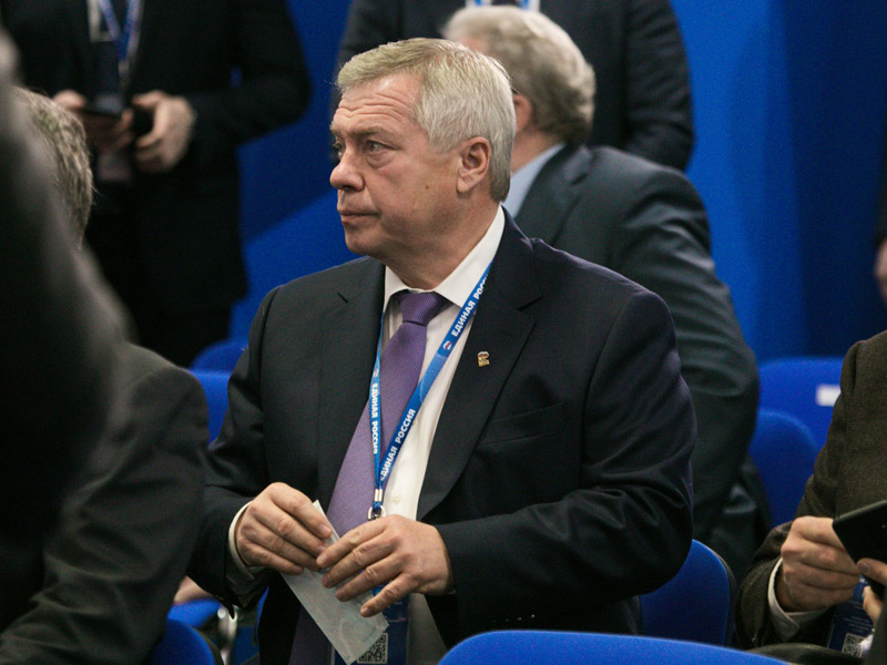Василий Голубев переизбран в высший совет «Единой России»