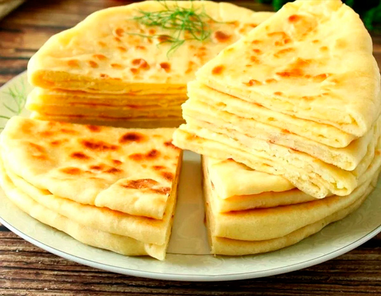Хычины балкарские с картофелем и сыром - рецепт | Гостевой дом Арбат Нальчик
