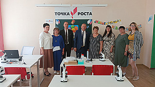 В Чистяковской школе открылась «Точка роста»