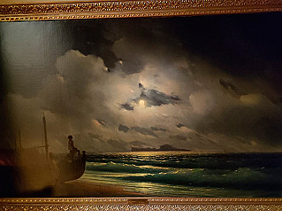 В ростовском музее выставили картину Айвазовского с удивительным свойством