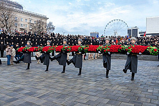 В донской столице почтили память защитников Ростова-на-Дону