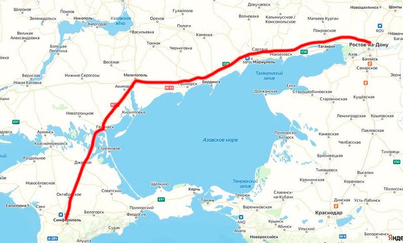 Железная дорога в Крым станет альтернативой Крымскому мосту