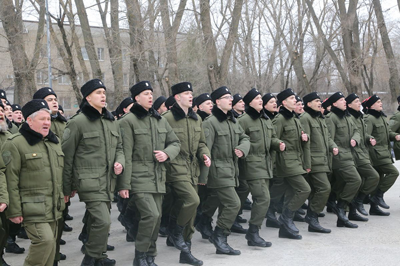 Донские казаки отправились в Подмосковье на подготовку к параду Победы  