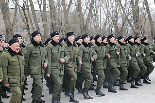 Донские казаки отправились в Подмосковье на подготовку к параду Победы  